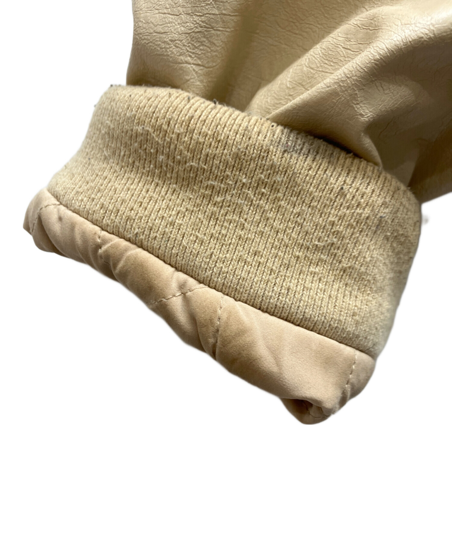 中古・古着通販】AMERI (アメリ) PASTING LIKE SYNTHETIC LEATHER