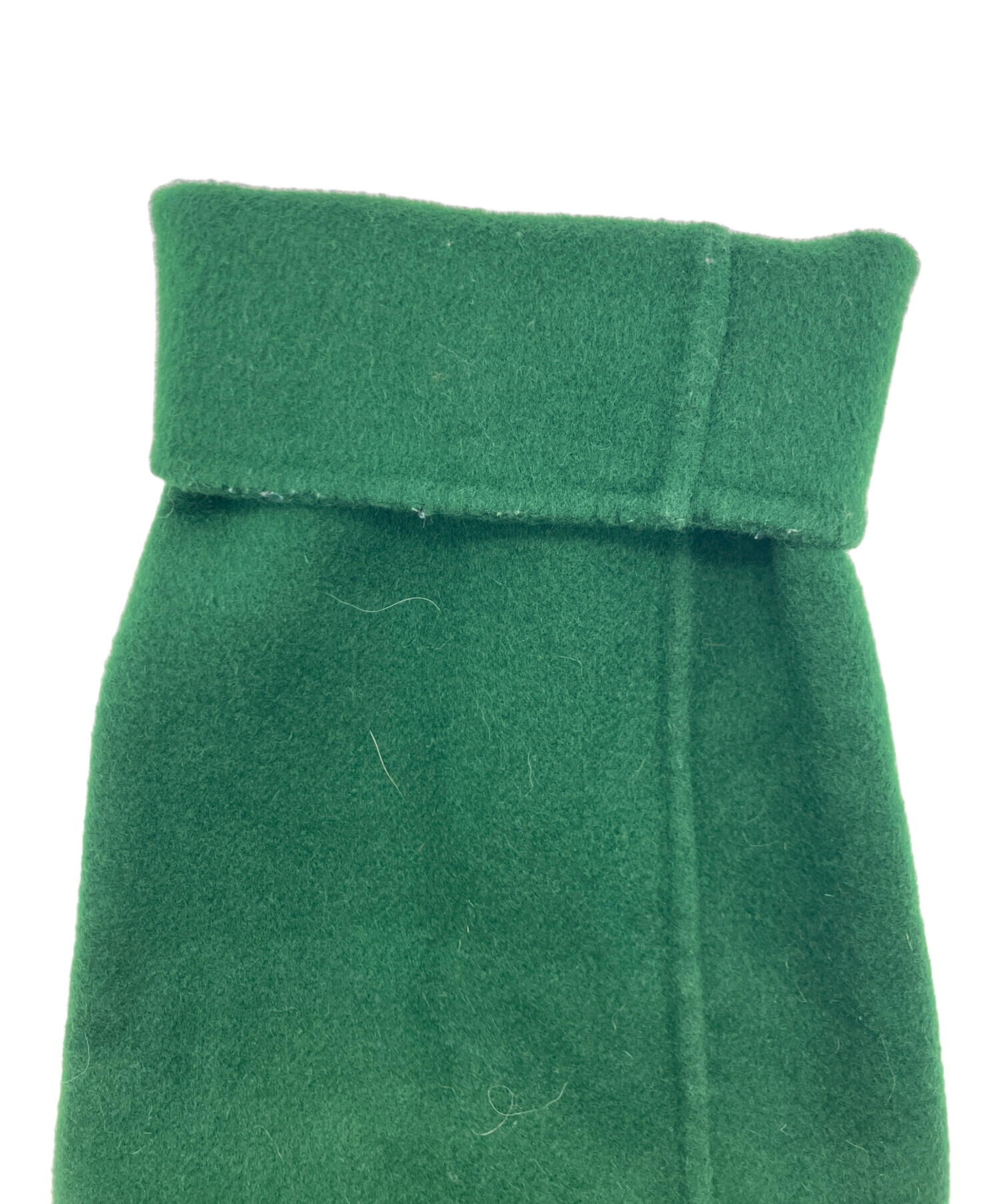 中古・古着通販】AMERI (アメリ) STAND COLLAR SCARF COAT グリーン