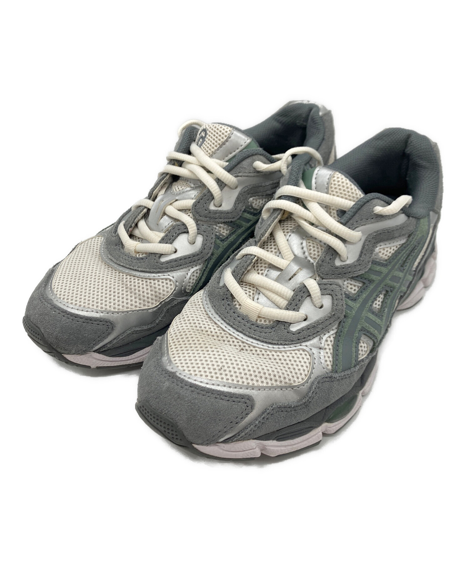 中古・古着通販】asics (アシックス) GEL-NYC グレー×グリーン サイズ