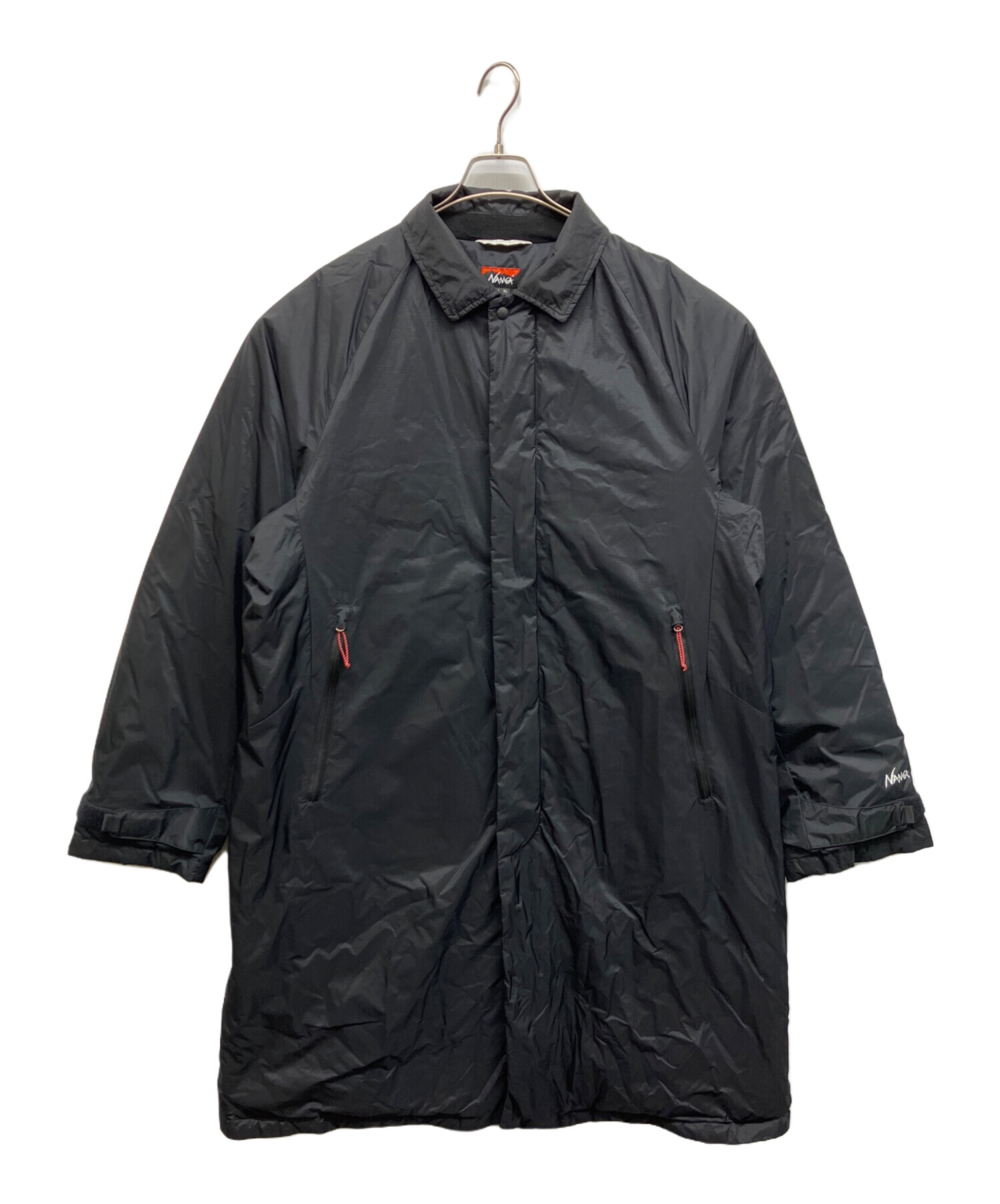 NANGA AURORA SOUTIEN COLLAR COAT Mサイズ 中古・古着通販】NANGA (ナンガ) AURORA SOUTIEN COLLAR COAT ブラック