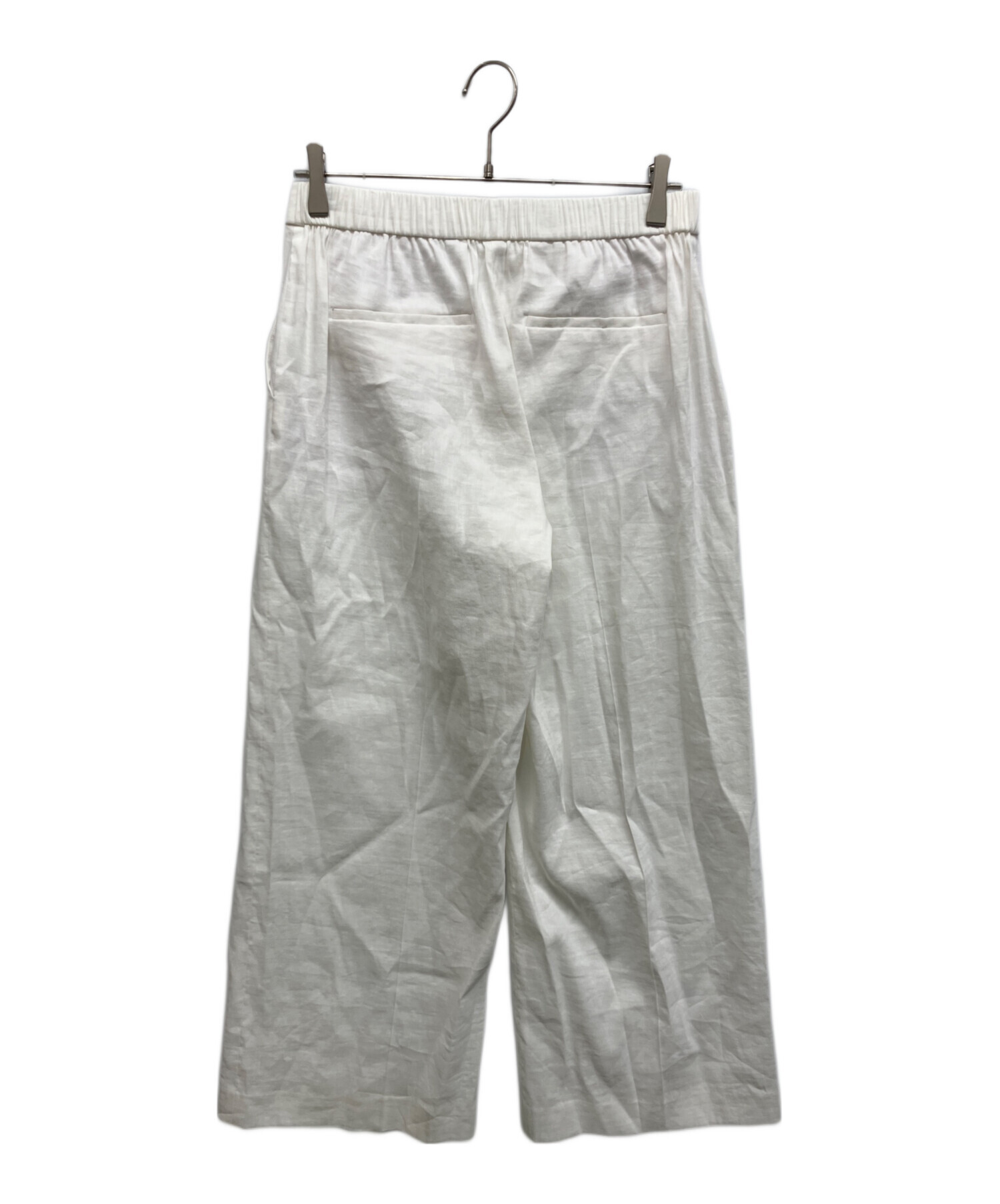 未使用 Theory オーガニック リネン プルオン パンツ セオリー 新品 中古・古着通販】theory (セオリー) ストレッチリネンストレートプル