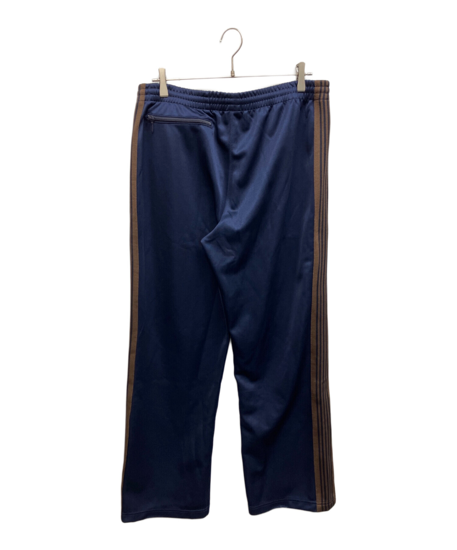 Needles トラックパンツ ネイビー S 中古・古着通販】Needles (ニードルズ) トラックパンツ ネイビー