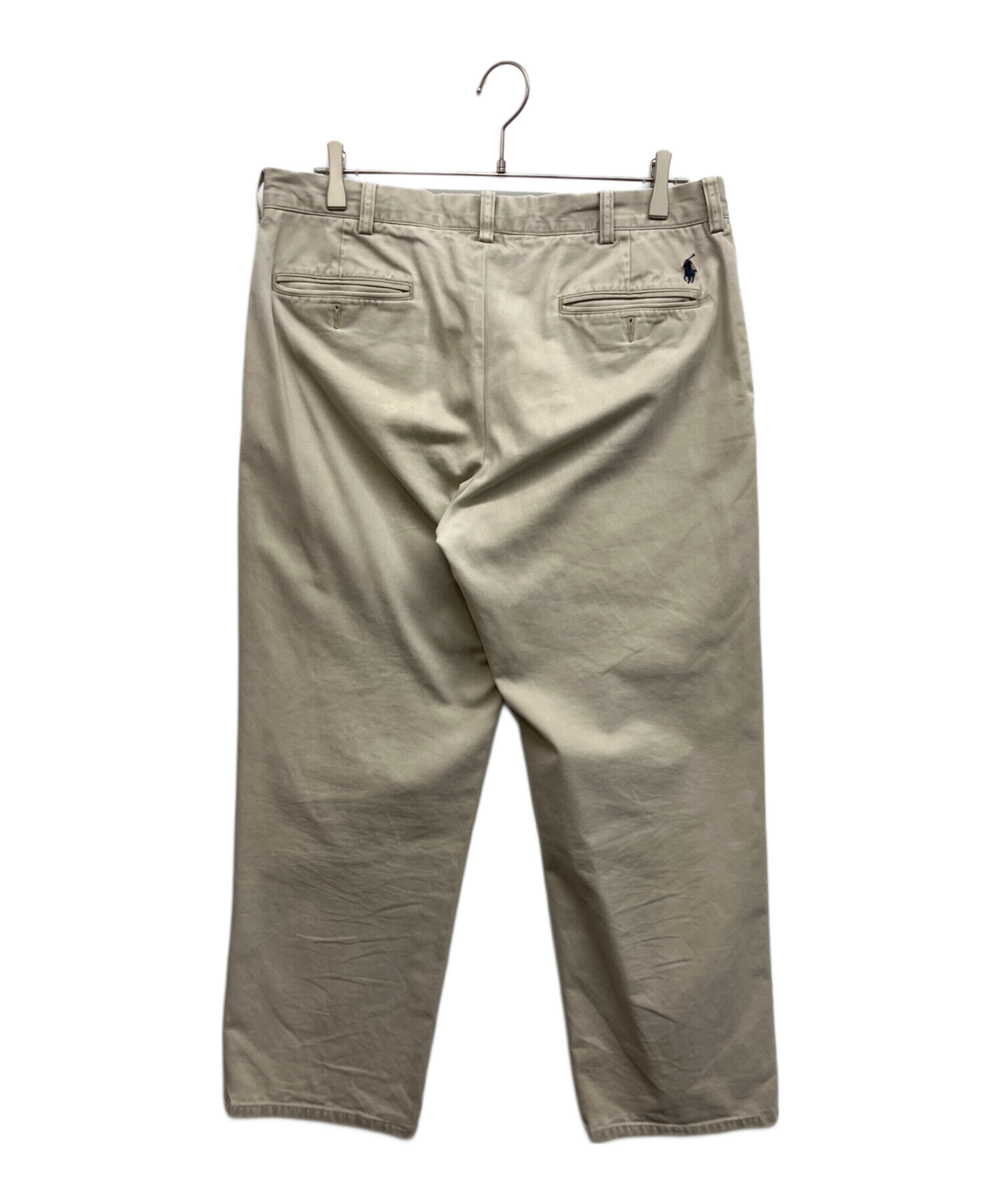 POLO Ralph Lauren チノパンツ ベージュ W34 中古・古着通販】POLO RALPH LAUREN (ポロ・ラルフローレン) チノパン