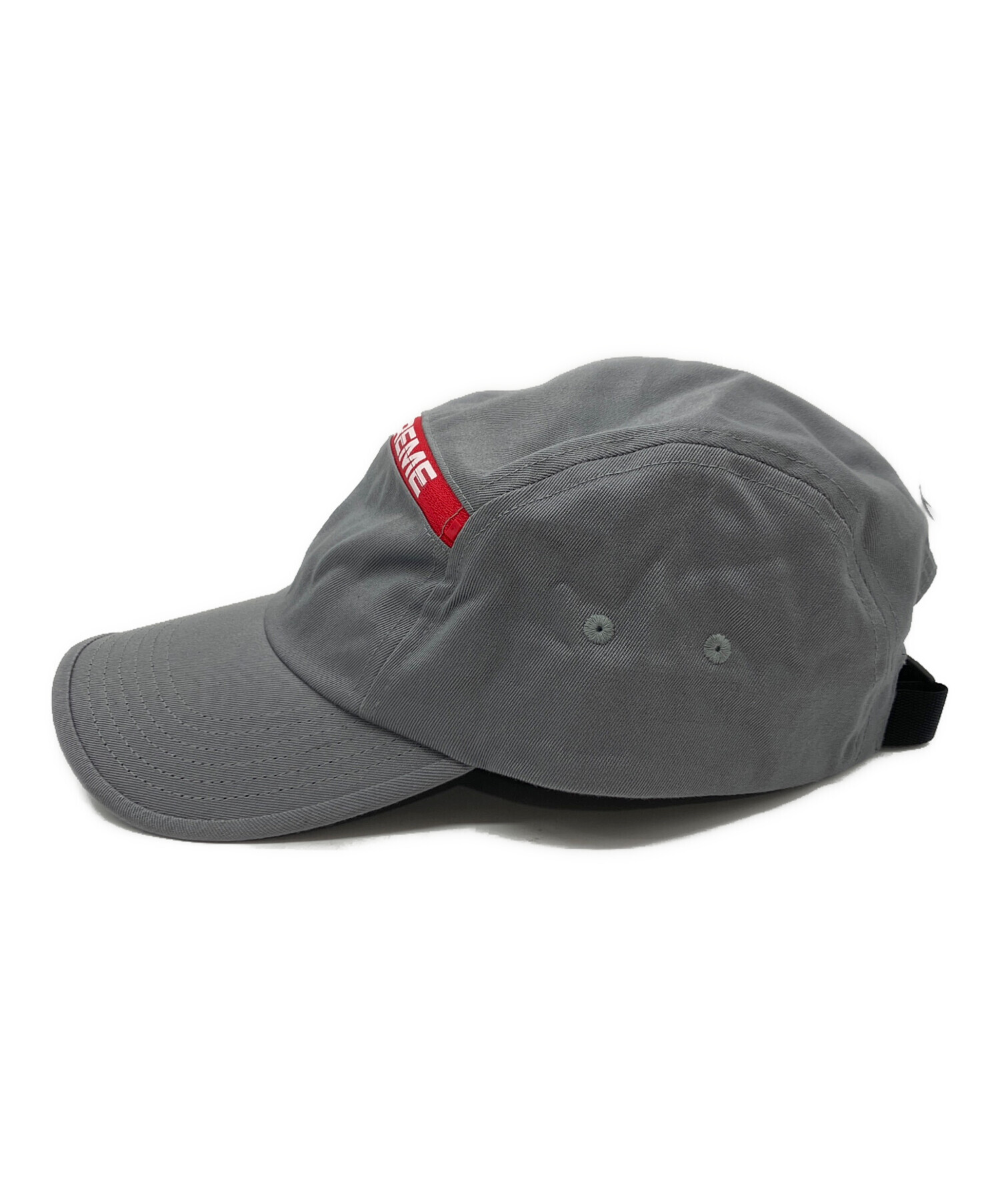 中古・古着通販】Supreme (シュプリーム) Top Zip Camp Cap グレー