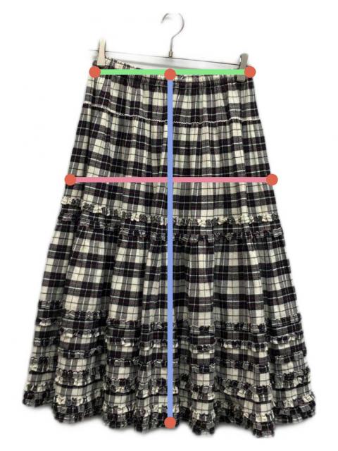中古・古着通販】PINK HOUSE (ピンクハウス) チェックネルスカート
