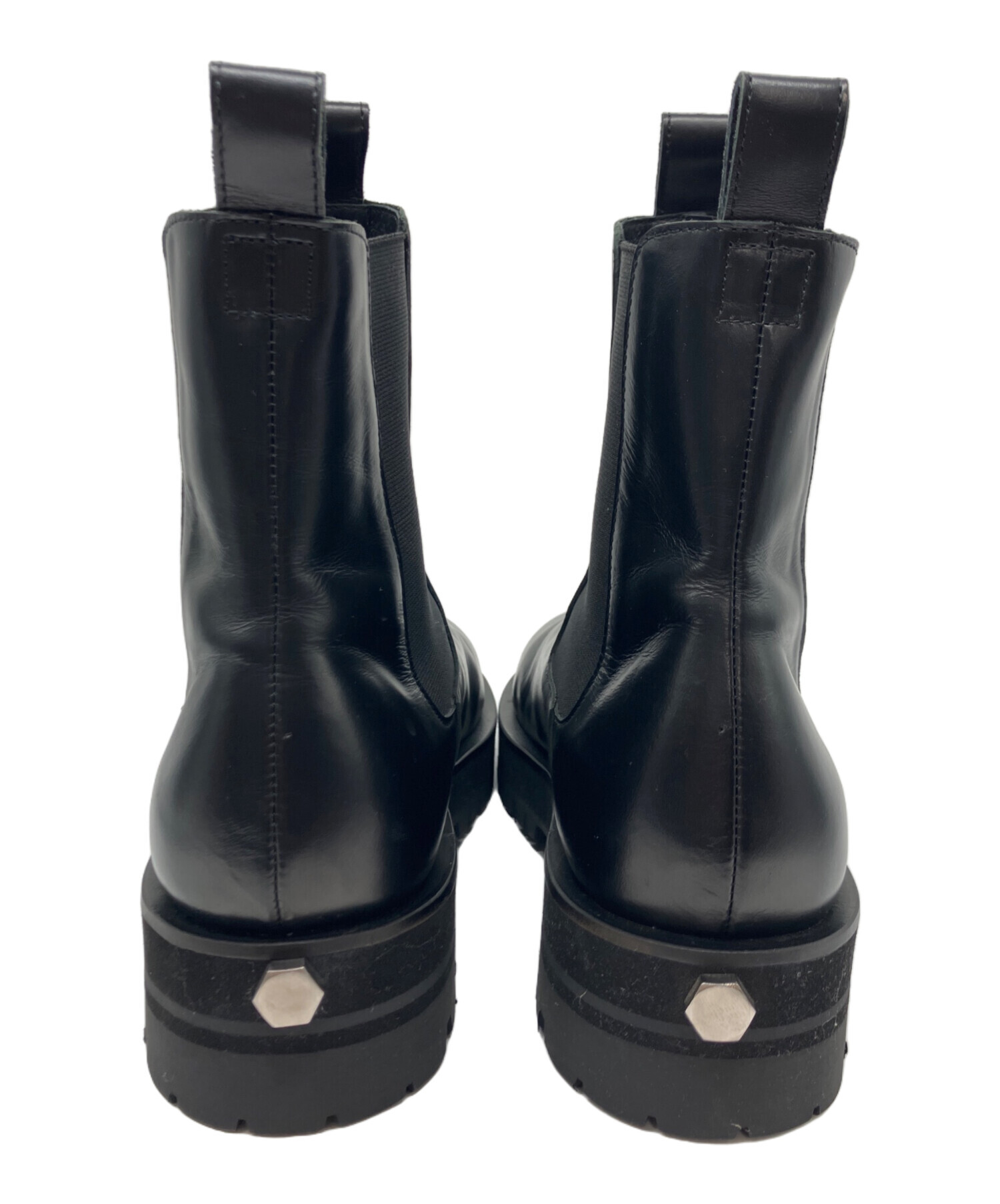 中古・古着通販】OUAT (オーユーエーティー) SPACE BOOTS ブラック