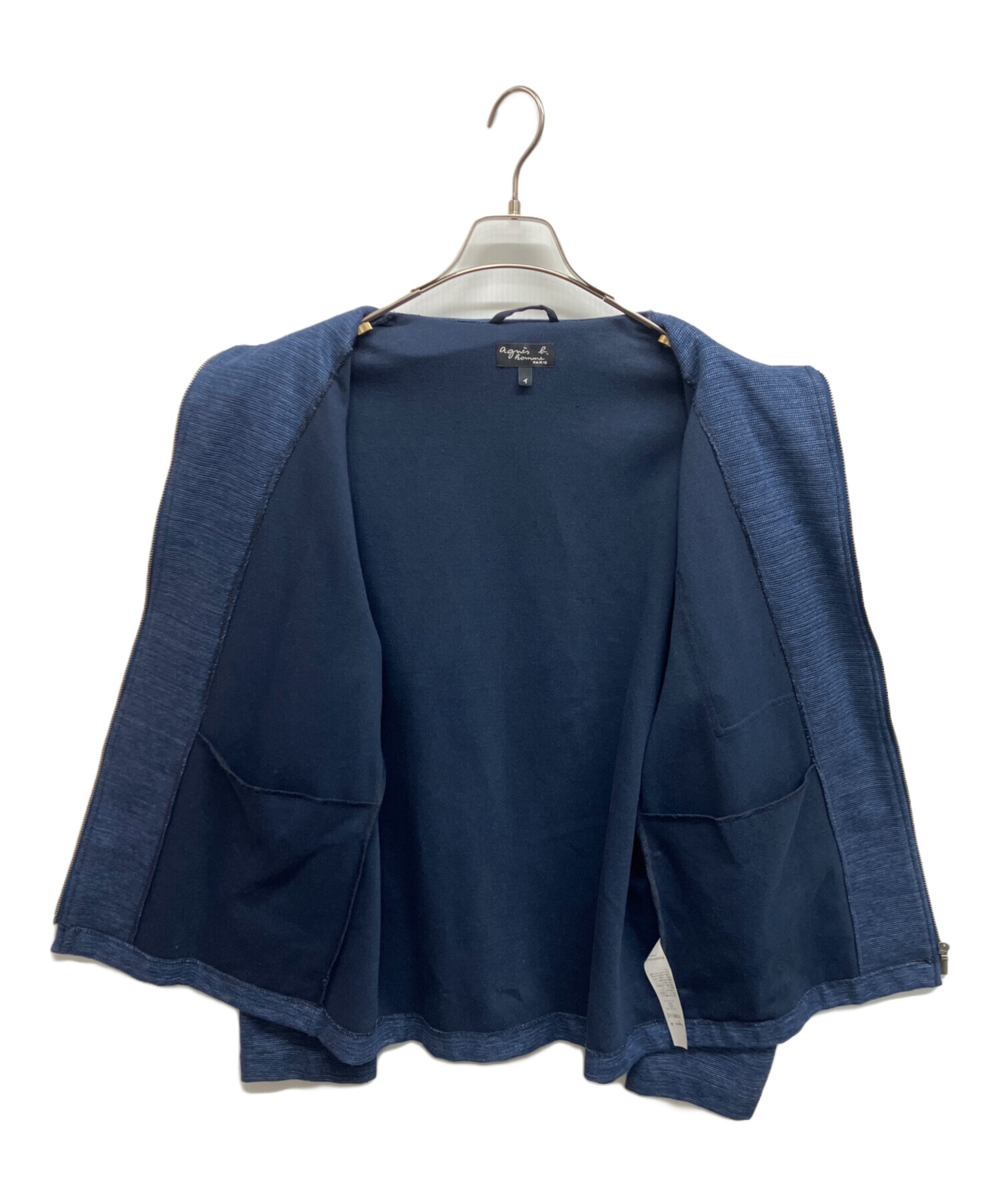 中古・古着通販】agnes b homme (アニエスベーオム) ジップアップ