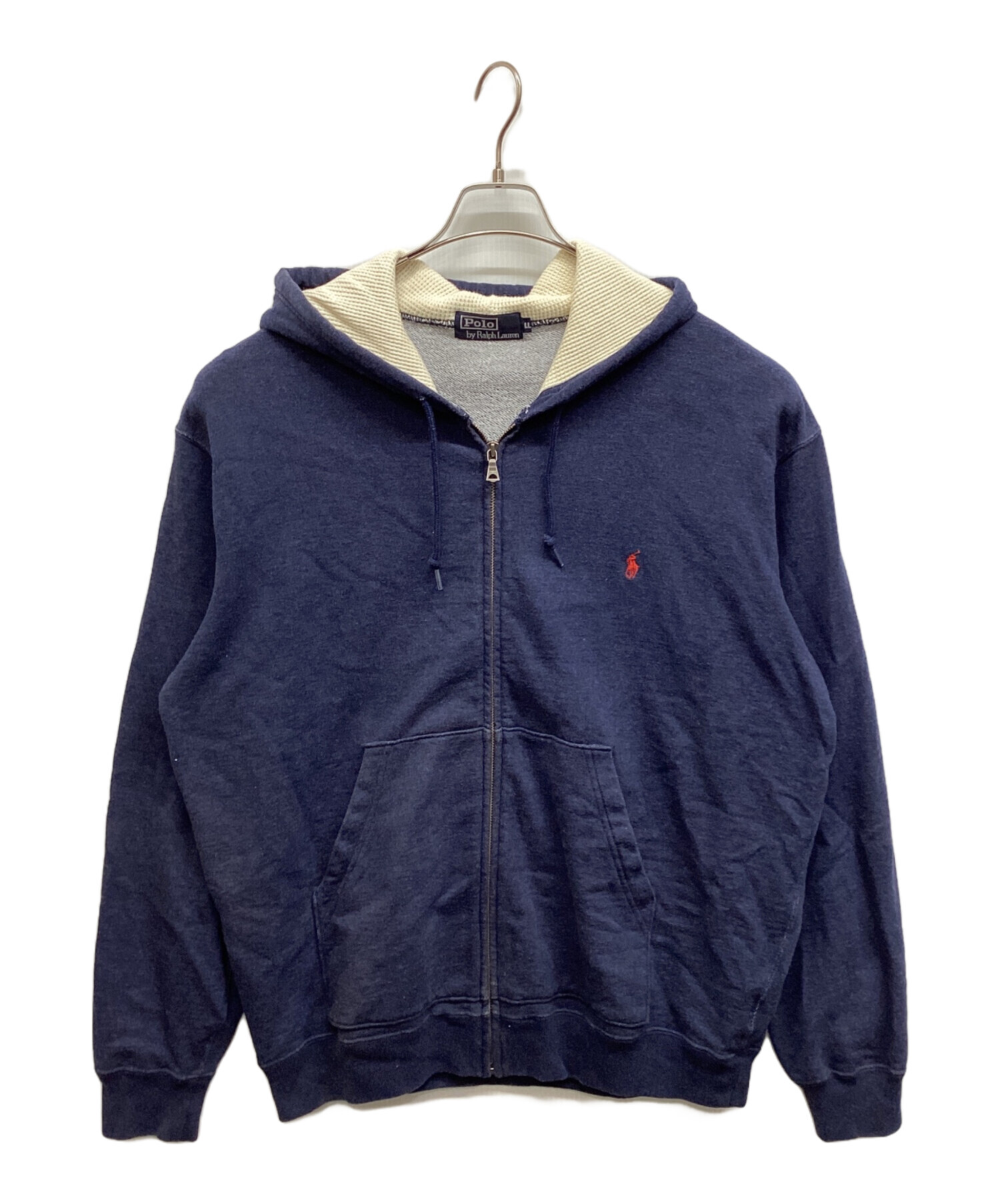 Polo Ralph Lauren ネイビー フルジップパーカー M 現行タグ 中古・古着通販】POLO RALPH LAUREN (ポロ・ラルフローレン) ジップ