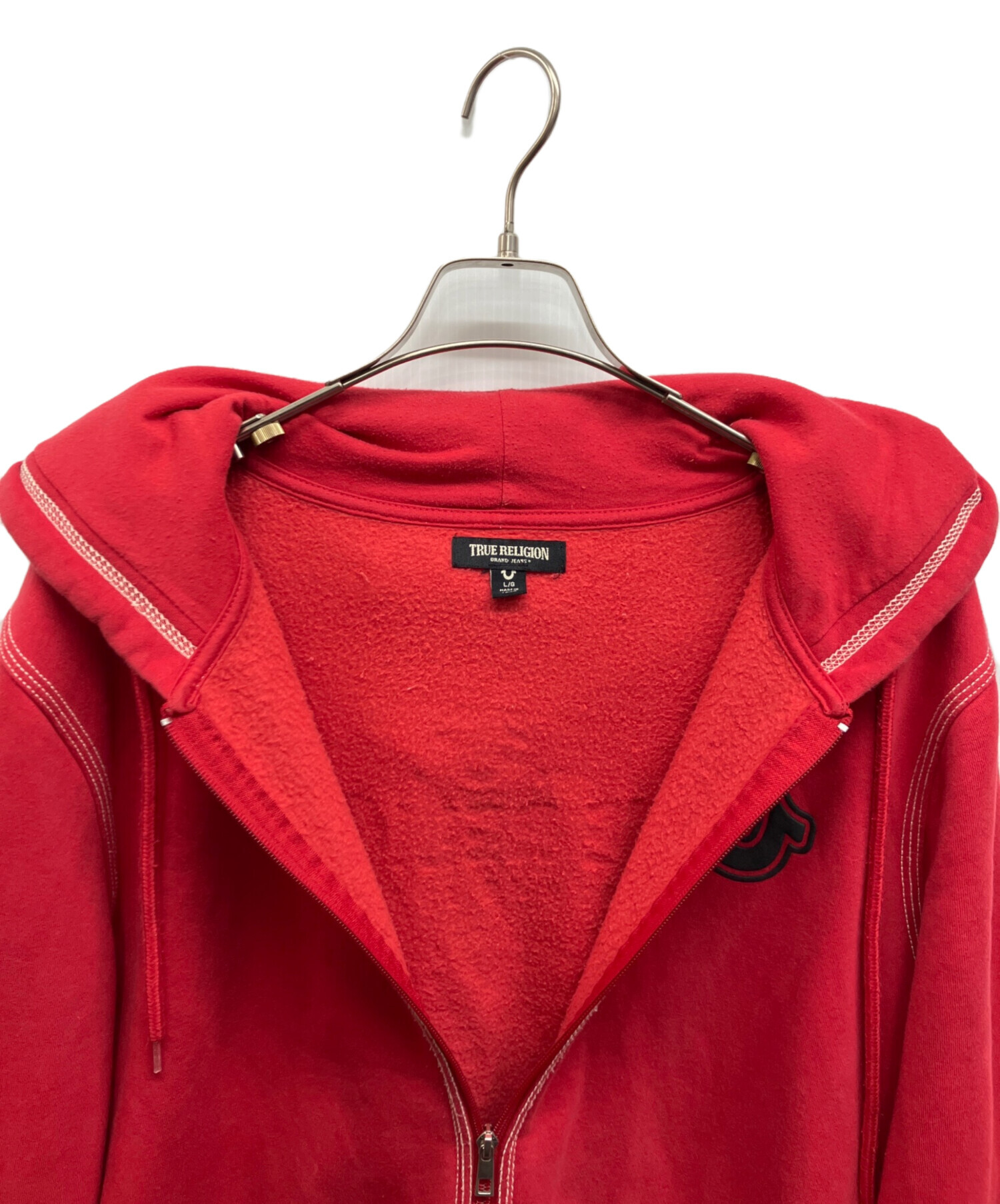 中古・古着通販】TRUE RELIGION (トゥルー レリジョン) ジップパーカー