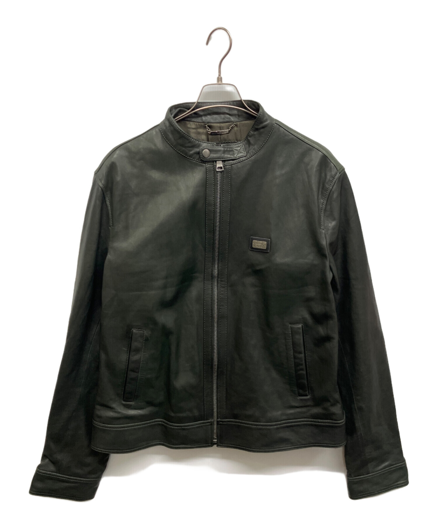 中古・古着通販】DOLCE & GABBANA (ドルチェ＆ガッバーナ) ラムレザー