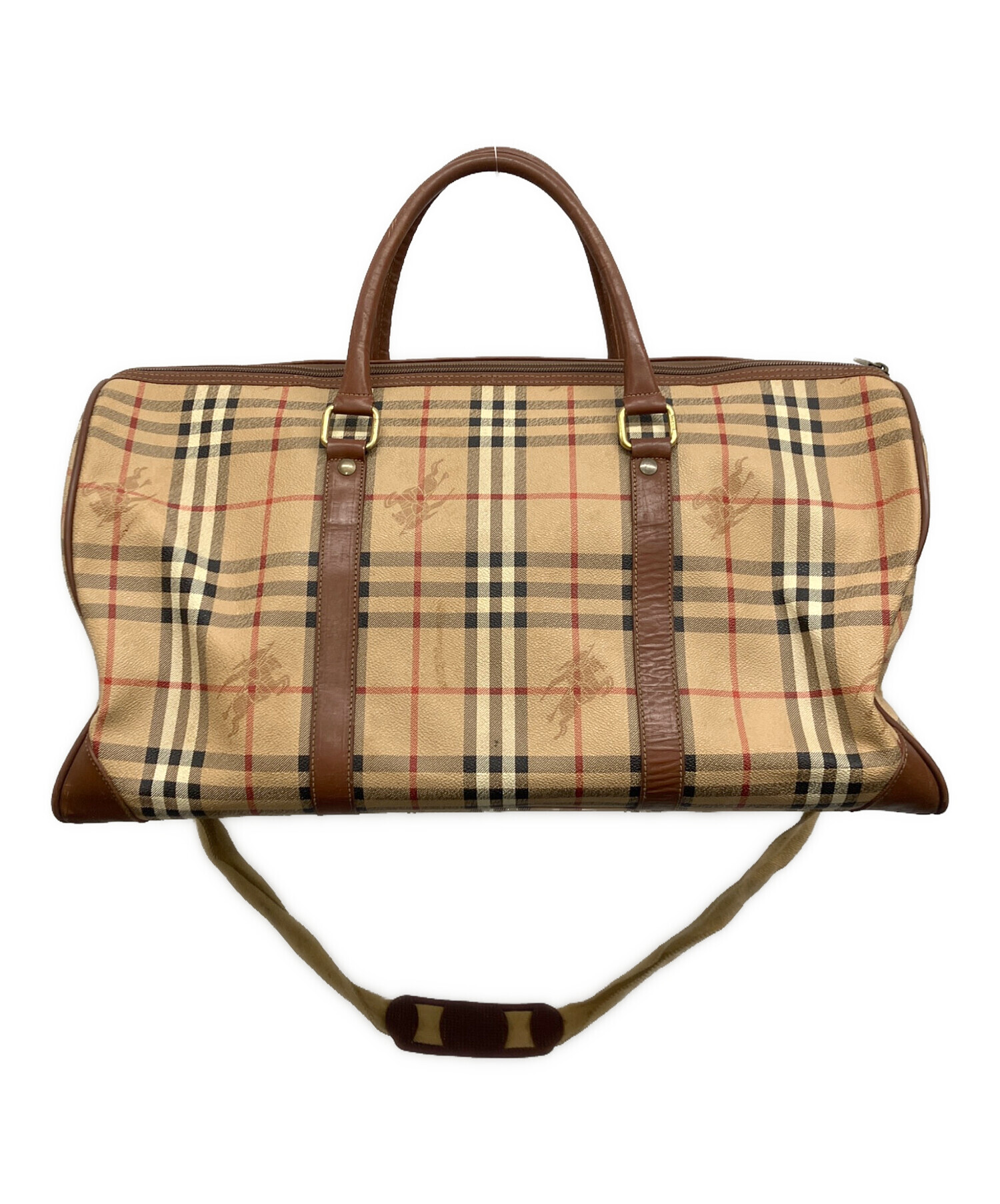 中古・古着通販】Burberry's (バーバリーズ) ノバチェックボストン