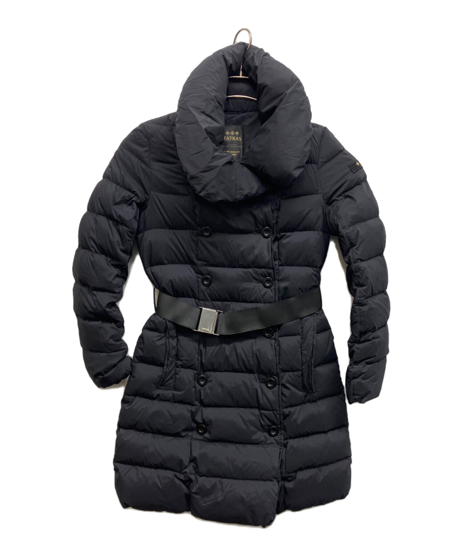 中古・古着通販】TATRAS (タトラス) AGOGNAダウンコート ブラック