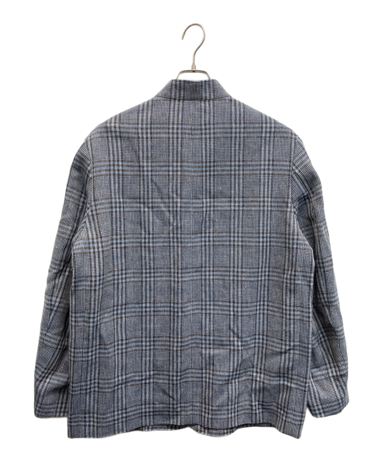 中古・古着通販】PAPAS (パパス) リネン×ウールスタンドカラー