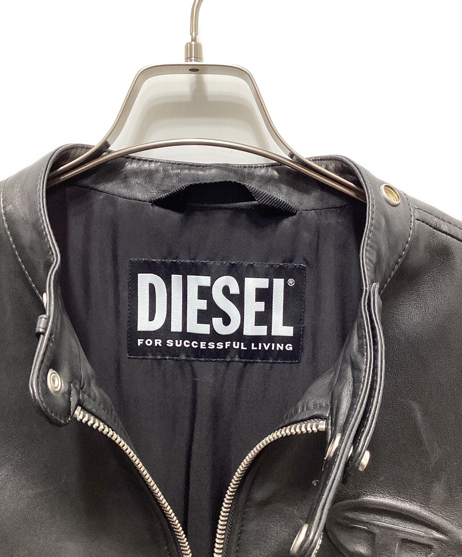 中古・古着通販】DIESEL (ディーゼル) L-METALO/シングルライダース
