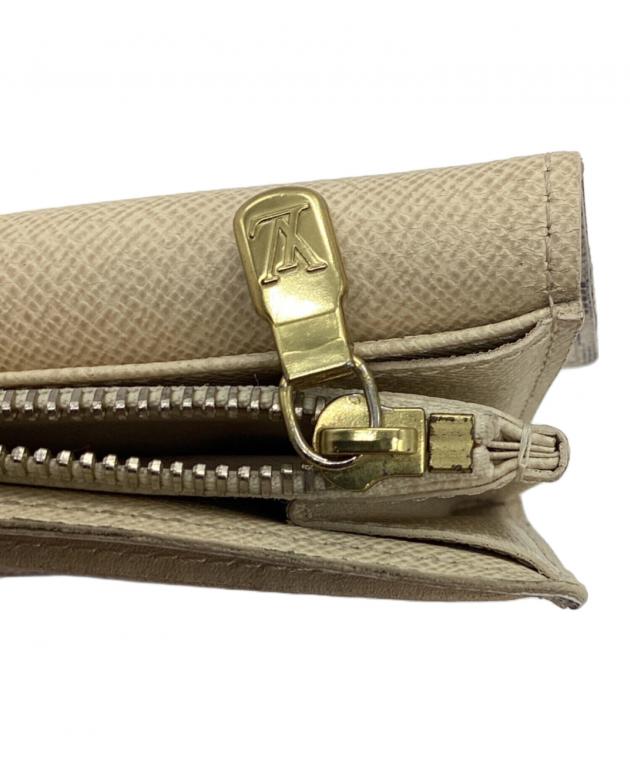 中古・古着通販】LOUIS VUITTON (ルイ ヴィトン) 長財布 ベージュ
