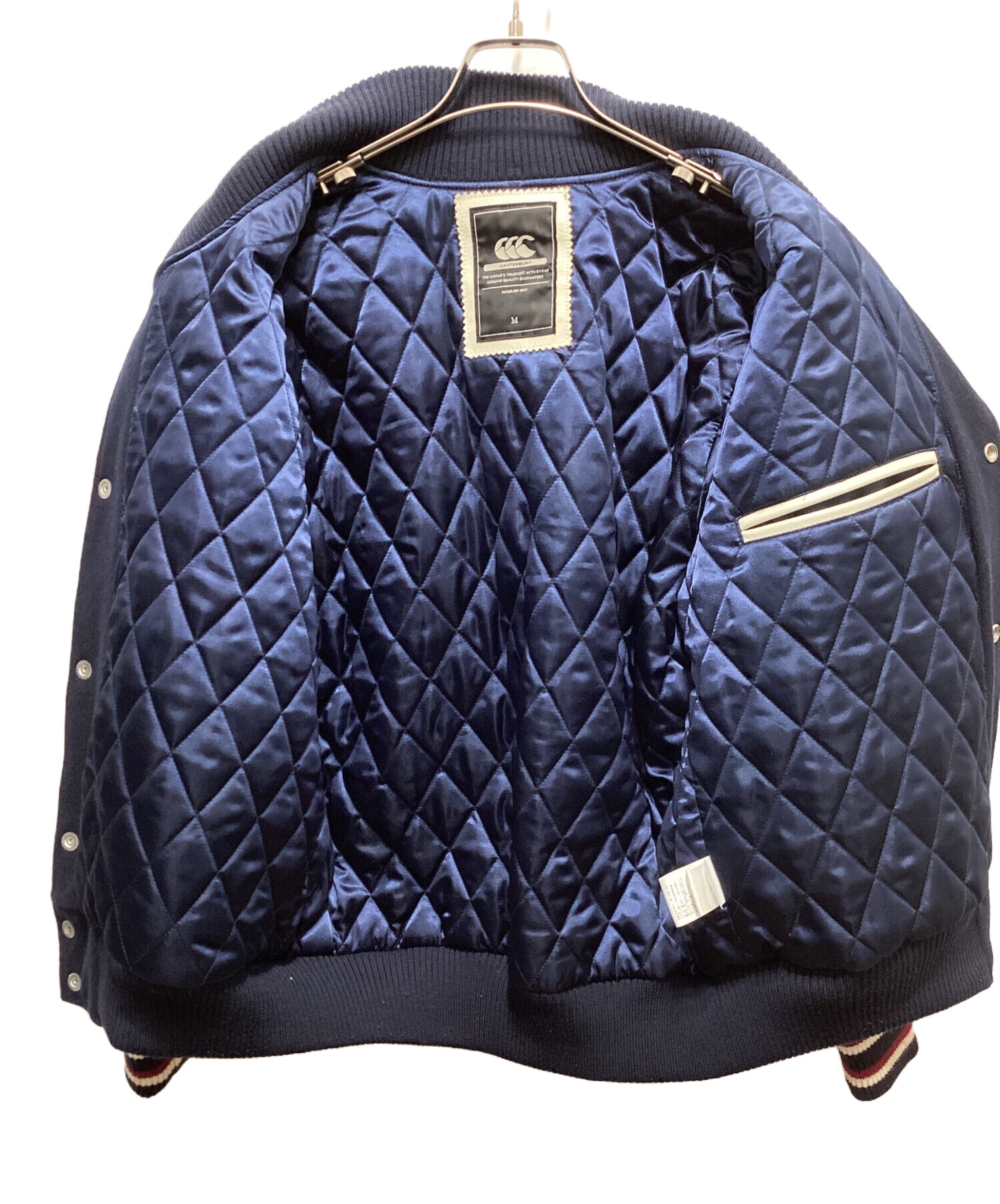 中古・古着通販】CANTERBURY (カンタベリー) レザースタジャン