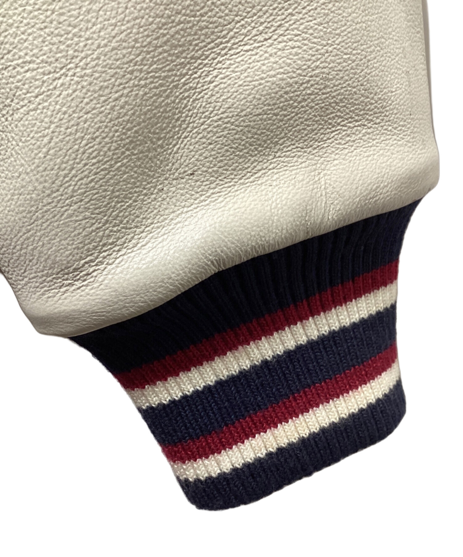 中古・古着通販】CANTERBURY (カンタベリー) レザースタジャン