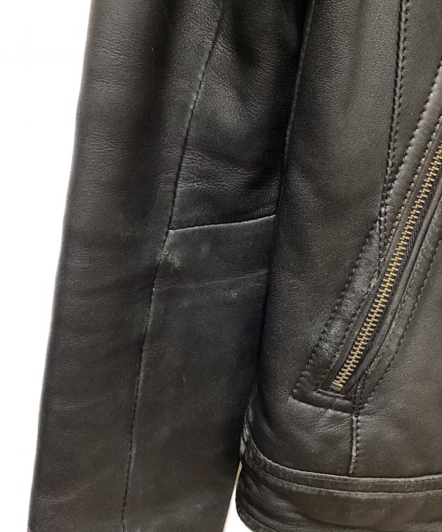 中古・古着通販】BURBERRY (バーバリー) シングルライダースジャケット