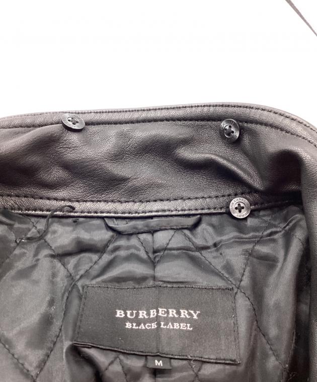 中古・古着通販】BURBERRY (バーバリー) シングルライダースジャケット