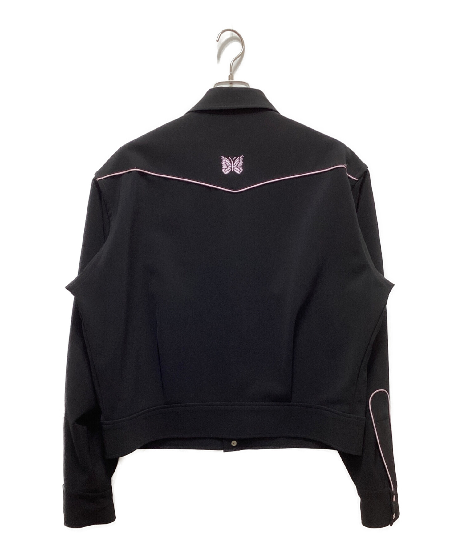 中古・古着通販】Needles (ニードルズ) PIPING COWBOY JACKET ブラック
