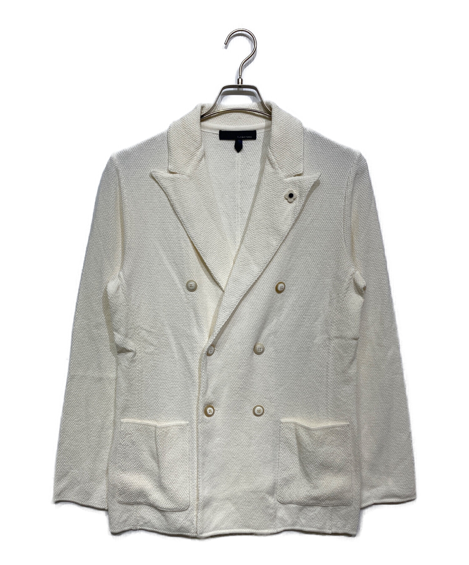 Lardini コットンジャケット サイズ46 中古・古着通販】LARDINI (ラルディーニ) コットンダブルジャケット