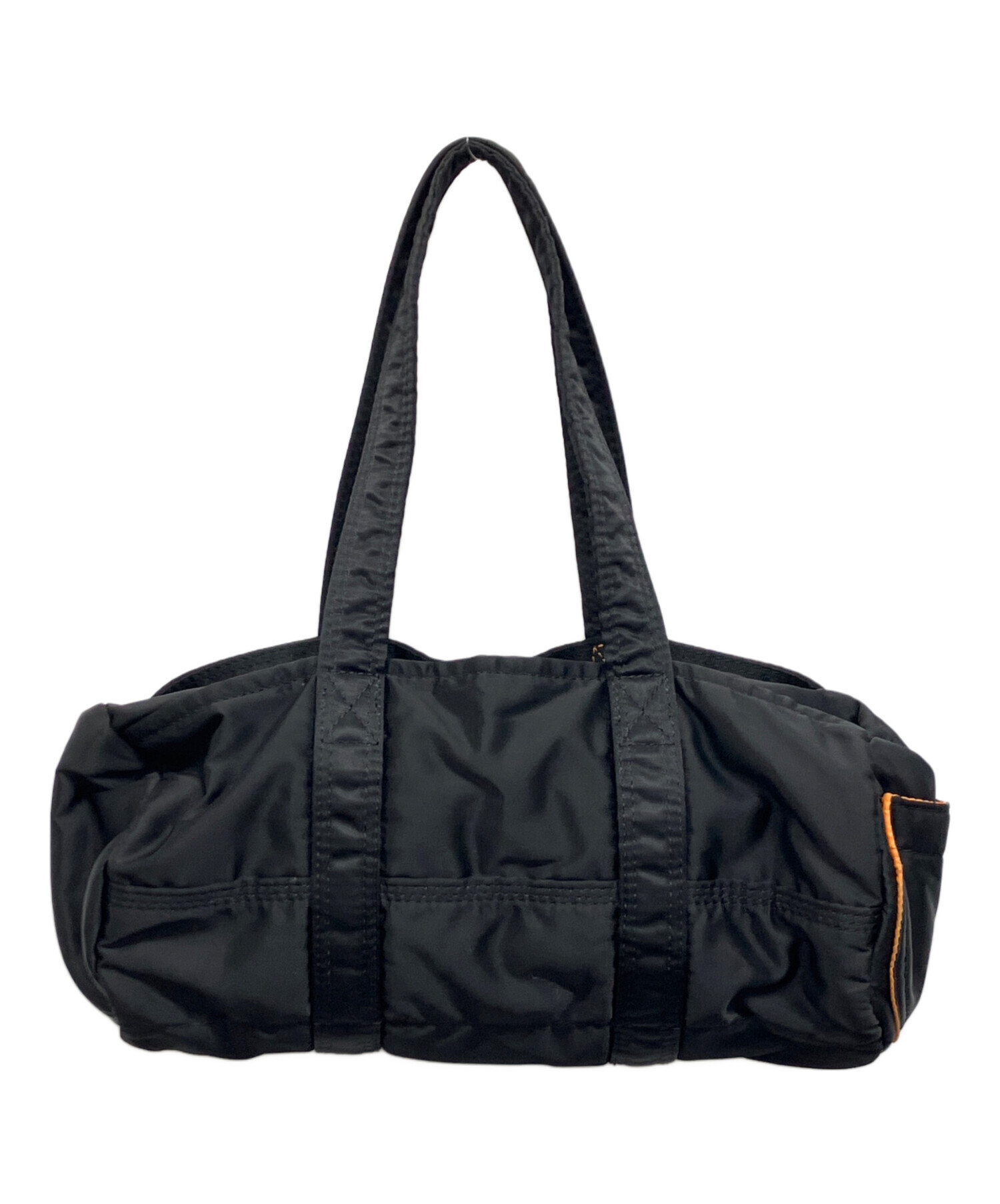 良品✨ PORTER ポーター タンカー ミニボストンバッグ S　ロール　黒 中古・古着通販】PORTER (ポーター) タンカーミニボストンロールバッグ