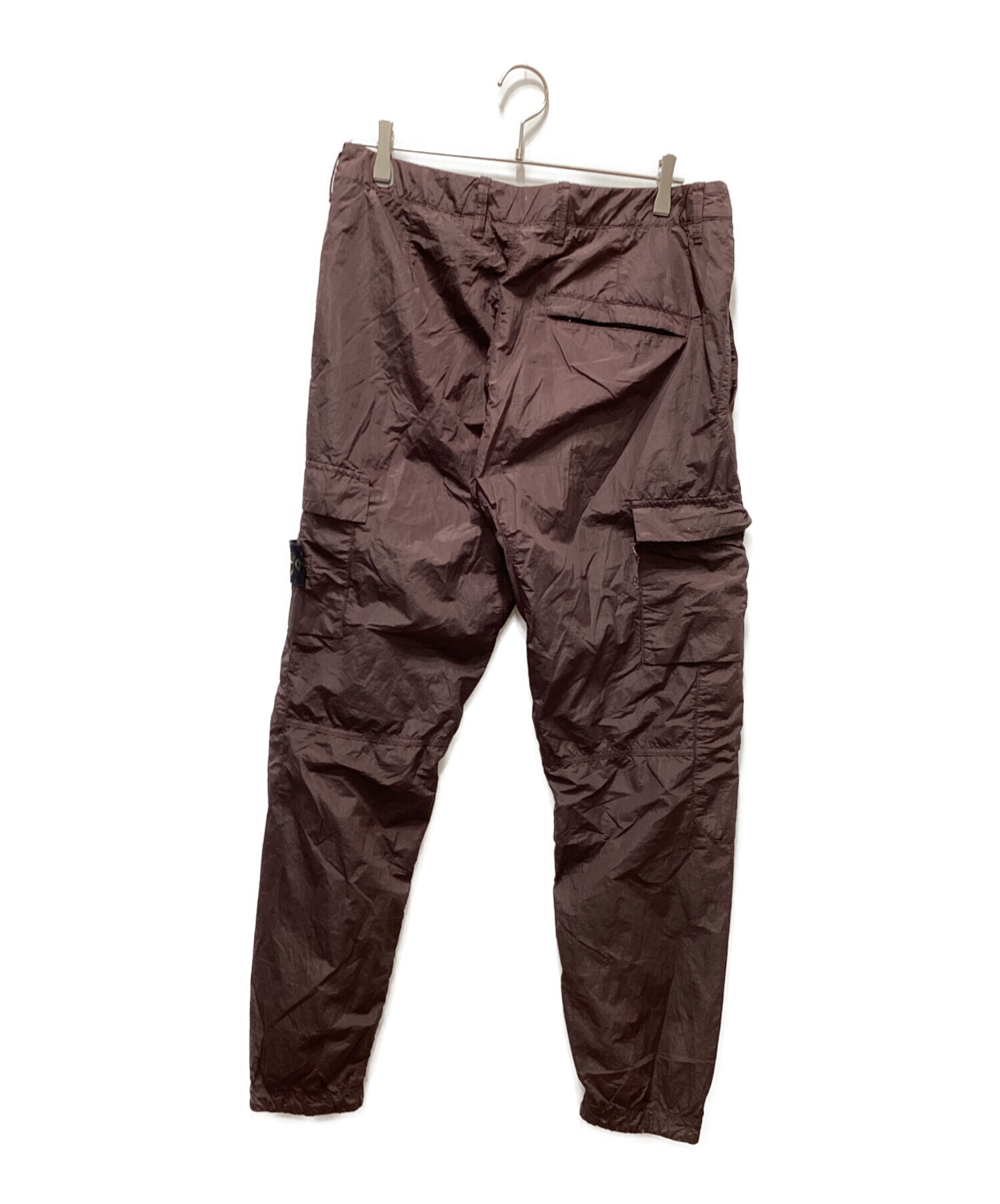 ストーンアイランド ナイロンメタルカーゴパンツ 赤系 極美 w30 中古・古着通販】STONE ISLAND (ストーンアイランド) ナイロンメタル