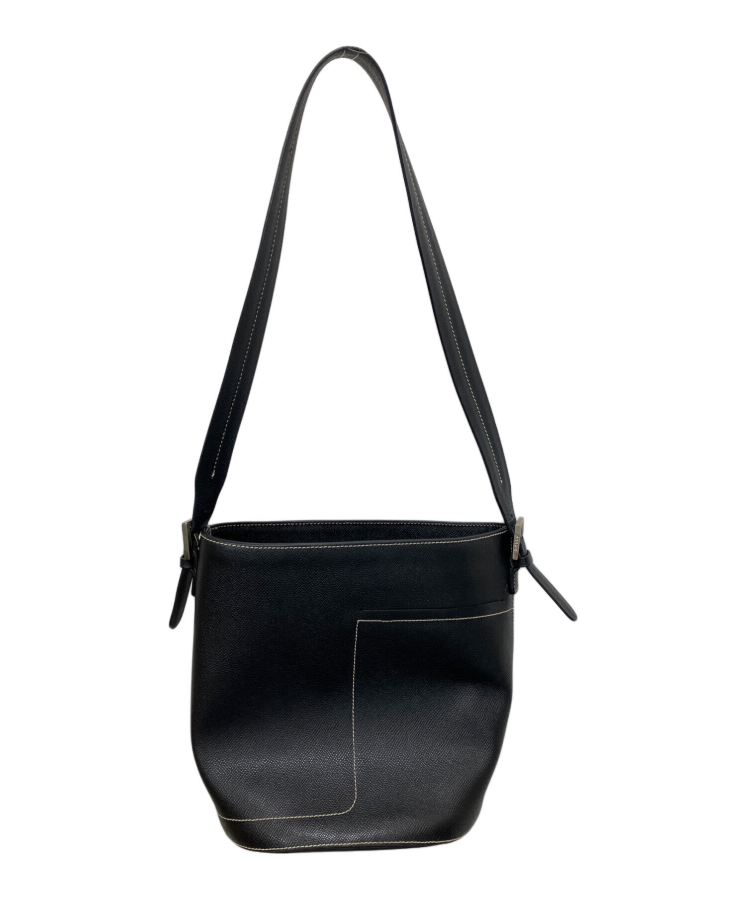 中古・古着通販】BALLY (バリー) バケツ型ショルダーバッグ ブラック