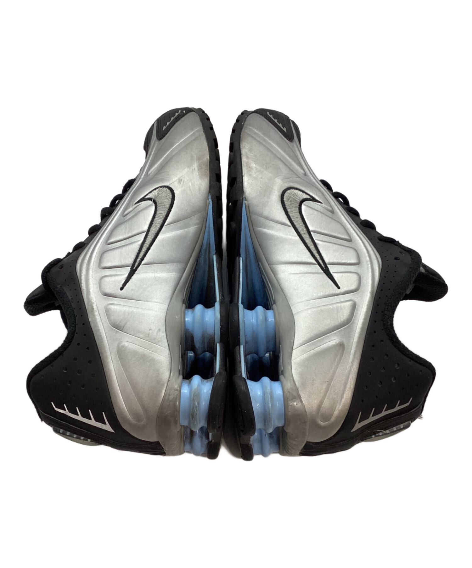 中古・古着通販】NIKE (ナイキ) SHOX R4 シルバー サイズ:26.5