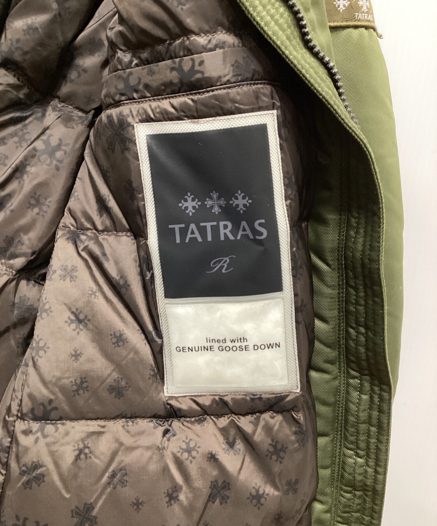 【出品28日まで】タトラス ブルゾン 中古・古着通販】TATRAS (タトラス) ブルゾン カーキ サイズ:03