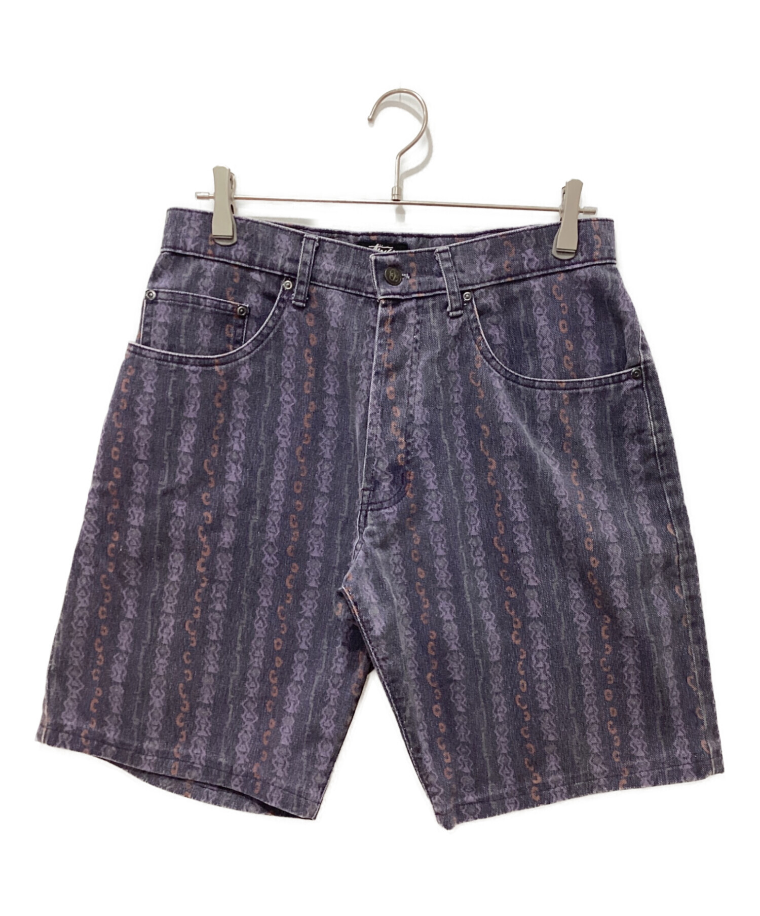 中古・古着通販】stussy (ステューシー) 80's総柄ハーフパンツ