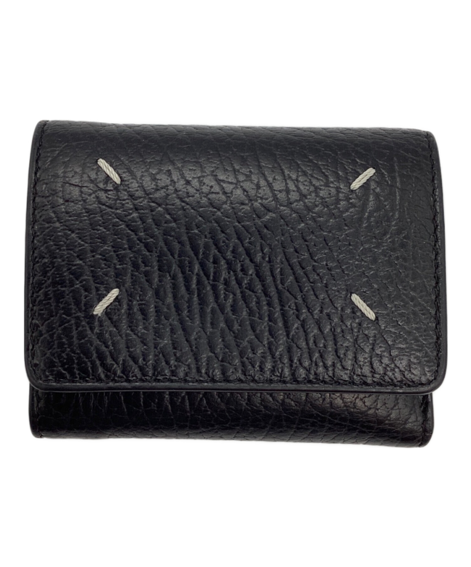Maison Margiela ブラック 三つ折り財布　名古屋正規店購入。 中古・古着通販】Maison Margiela (メゾンマルジェラ) 3つ折り財布