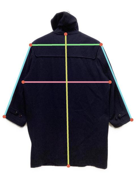 美品 クリスチャンディオールムッシュ 縮絨アルパカ ダッフル ニットハーフコート 中古・古着通販】Christian Dior MONSIEUR (クリスチャンディオール