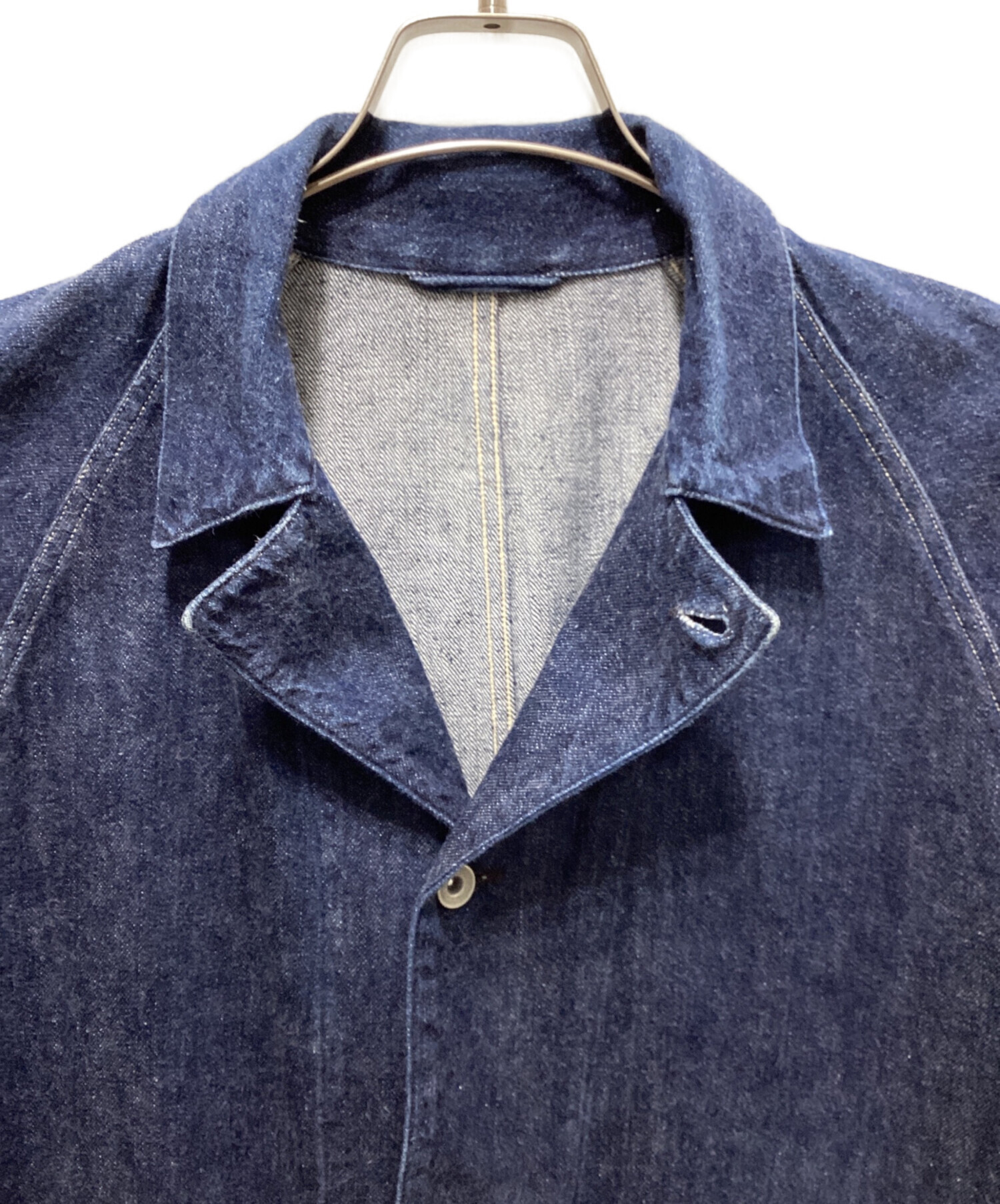中古・古着通販】COMOLI (コモリ) デニムワークジャケット インディゴ
