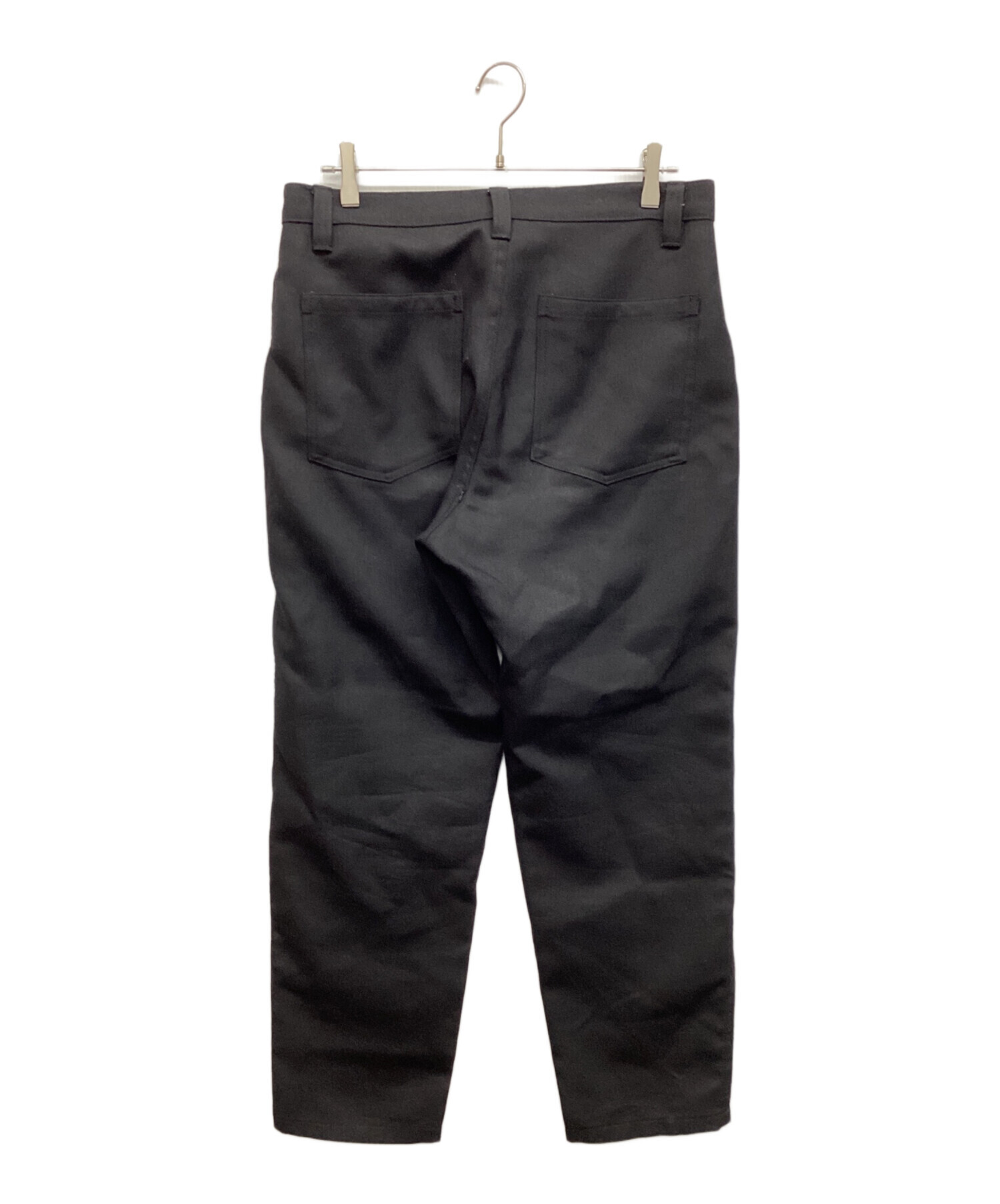 中古・古着通販】UNUSED (アンユーズド) ウールサージ ジップパンツ