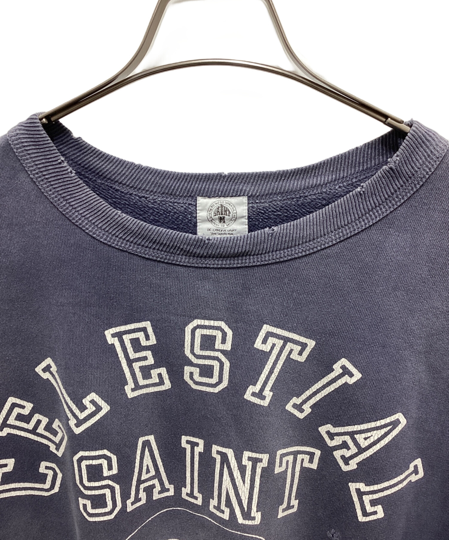 SAINT MICHAEL スウェット メンズ 【古着】【中古】【送料無料】 中古・古着通販】SAINT MICHAEL (セントマイケル) SKULL USED CREW