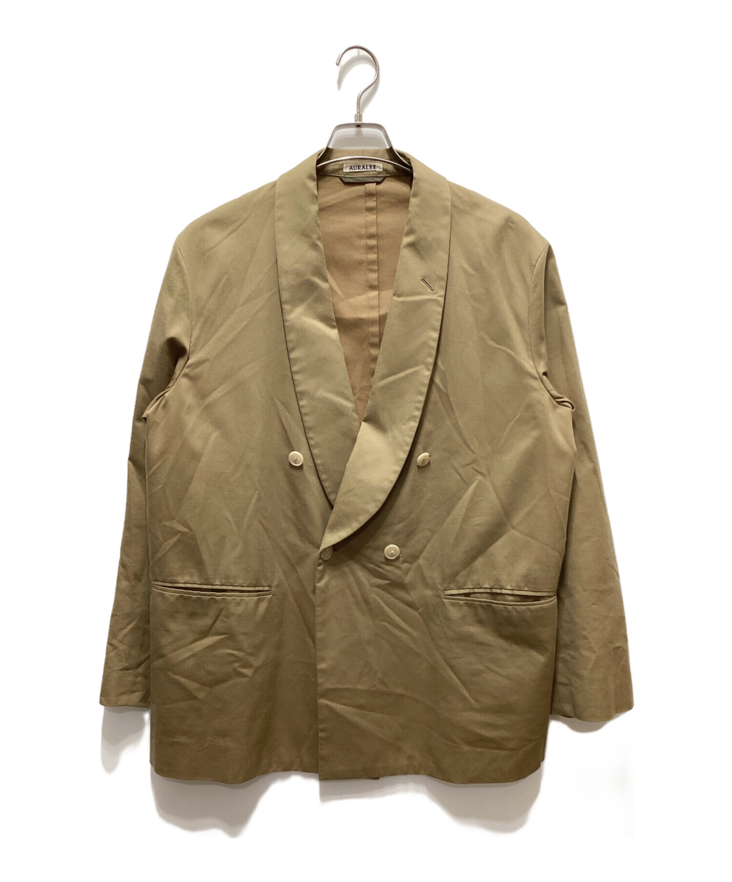 中古・古着通販】AURALEE (オーラリー) SUPER FINE WOOL COTTON TWILL