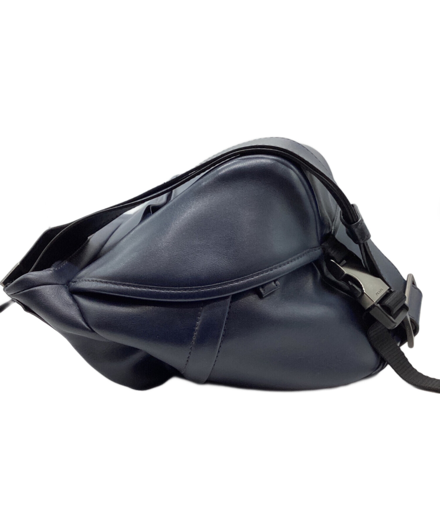 中古・古着通販】PRADA (プラダ) ショルダーバッグ ネイビー｜ブランド