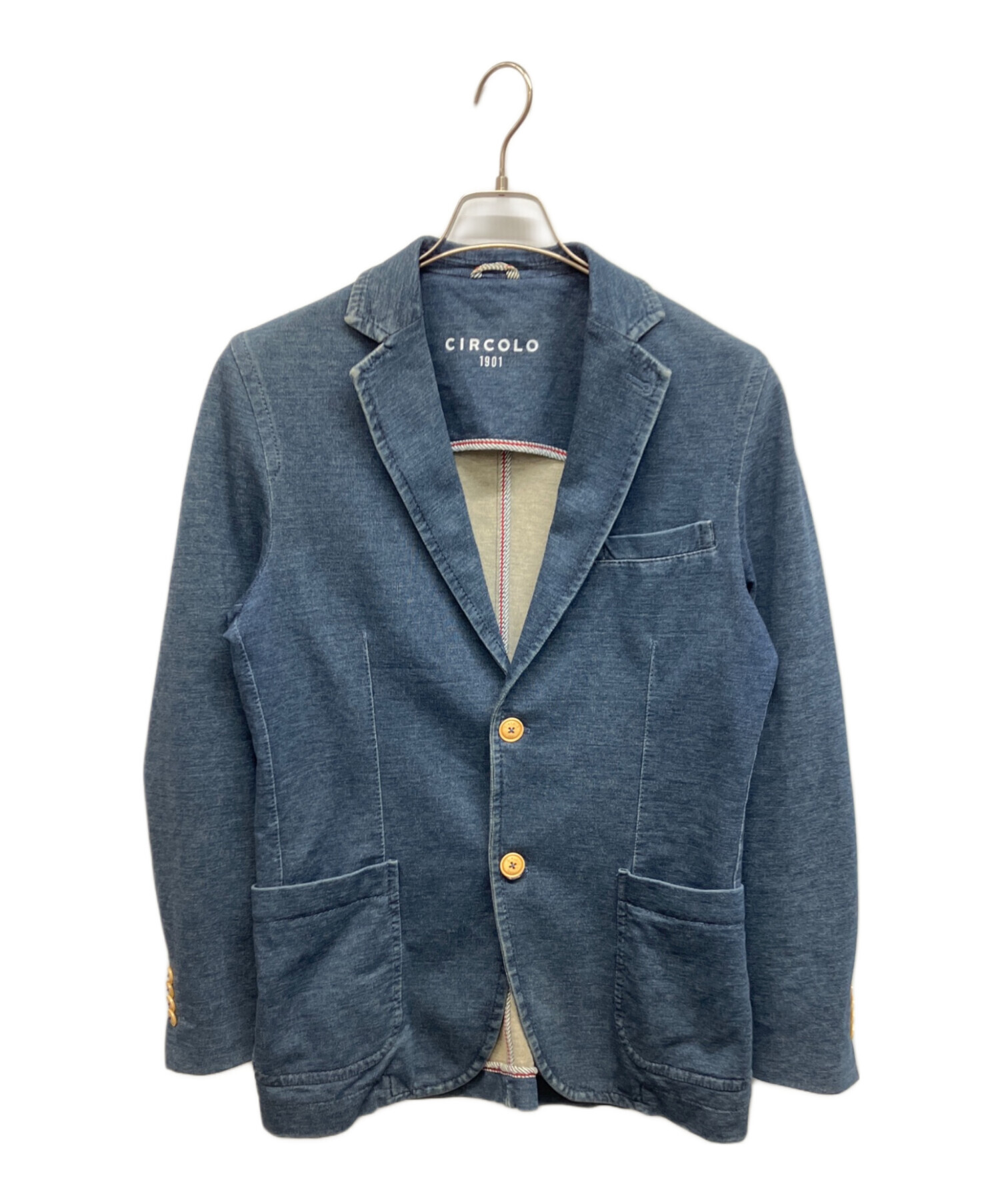 中古・古着通販】CIRCOLO 1901 (チルコロ1901) デニムテーラード