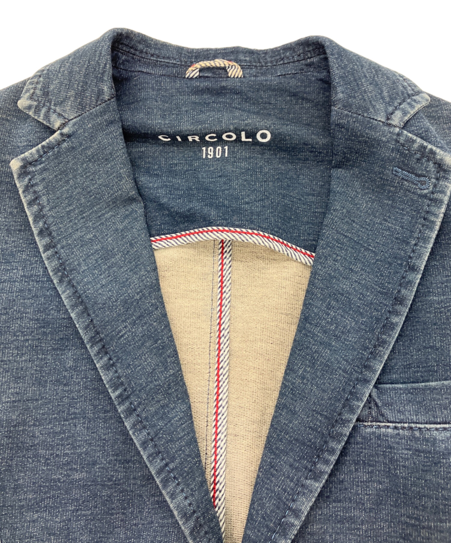 中古・古着通販】CIRCOLO 1901 (チルコロ1901) デニムテーラード