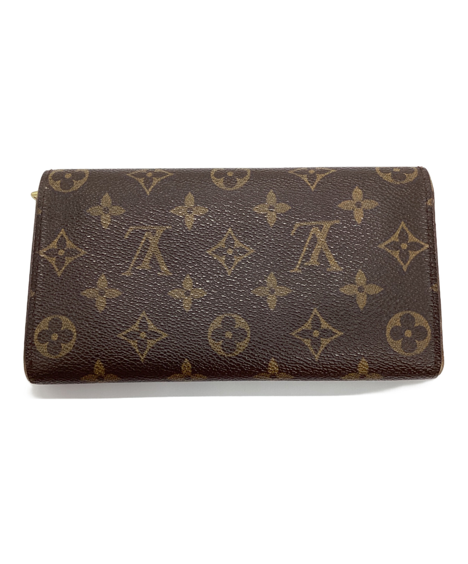 中古・古着通販】LOUIS VUITTON (ルイ ヴィトン) 長財布 ブラウン