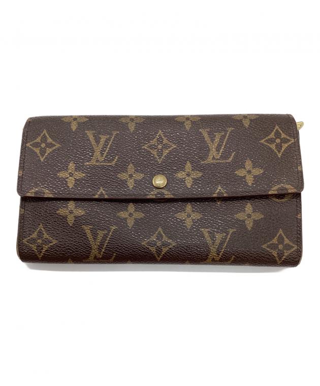 中古・古着通販】LOUIS VUITTON (ルイ ヴィトン) 長財布 ブラウン