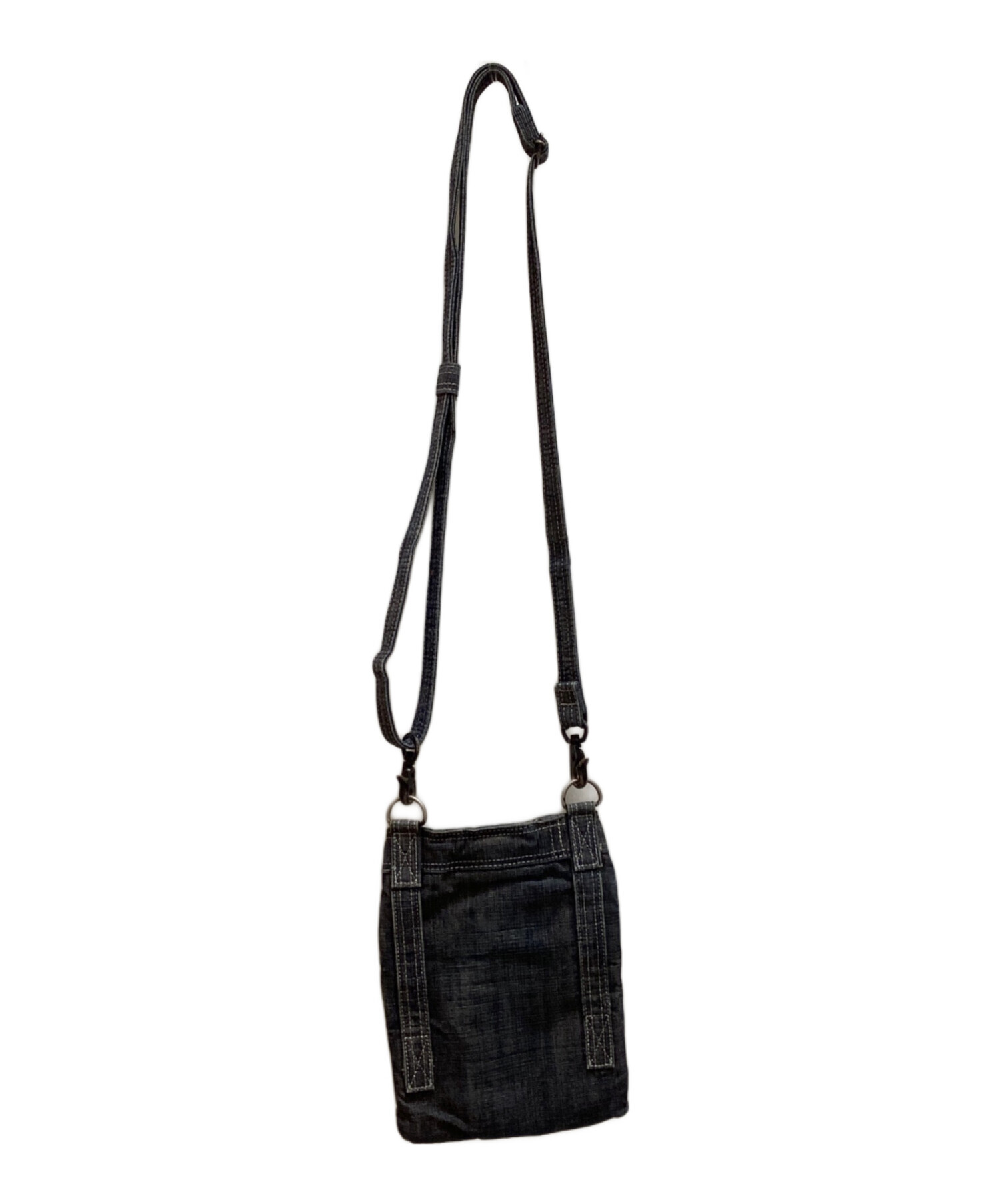 中古・古着通販】PORTER (ポーター) オンス スタッズデニムショルダー 中古・古着通販】PORTER (ポーター) オンス スタッズデニムショルダー