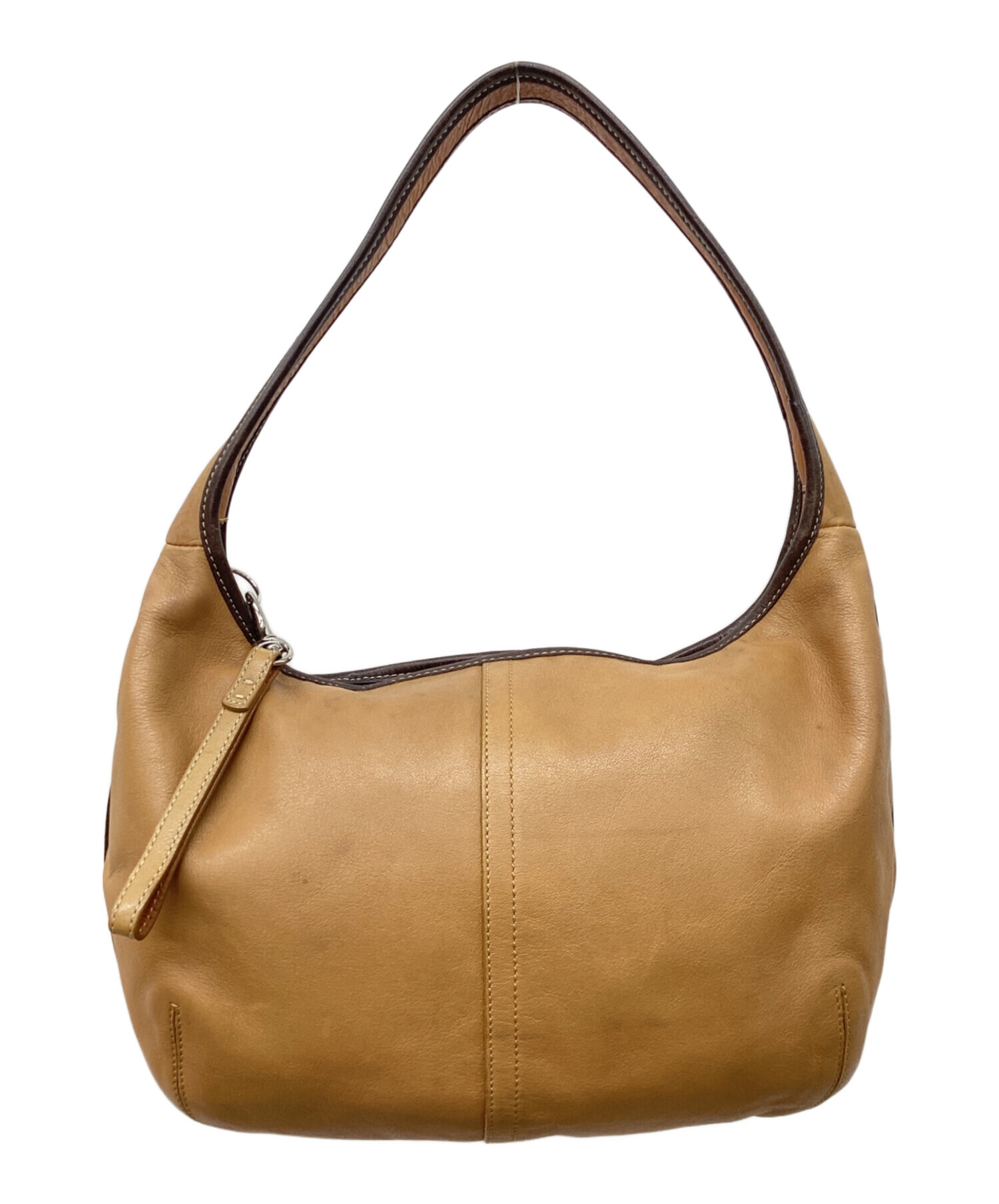 COACH コーチ ワンショルダー バッグ 7593 ブラウン 肩掛け 中古・古着通販】COACH (コーチ) ワンショルダーバッグ ブラウン