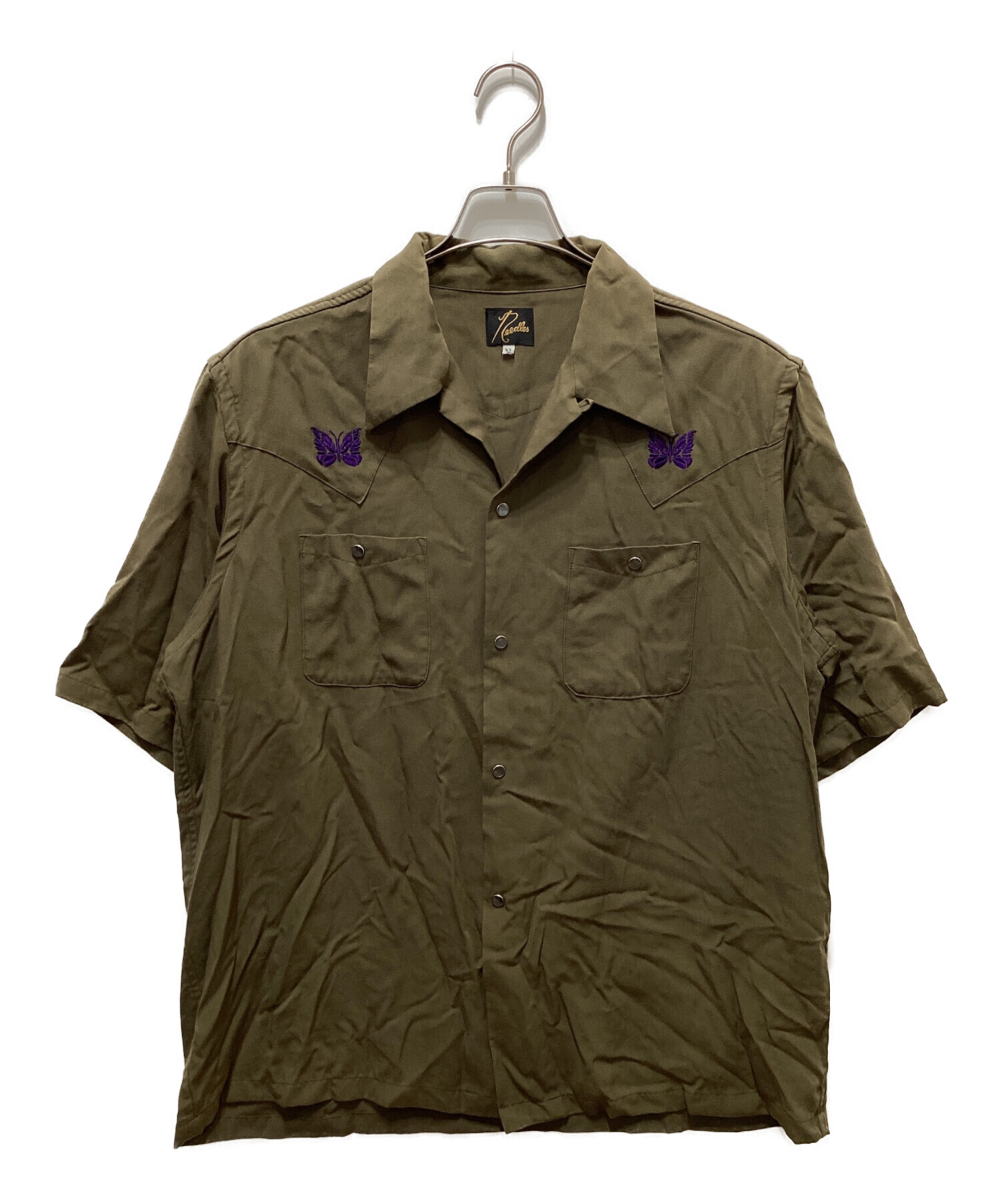 D*玉様 未着用 Needles ニードルズ S/S Classic Shirt 中古・古着通販】Needles (ニードルズ) S/S COWBOY ONE-UP SHIRT