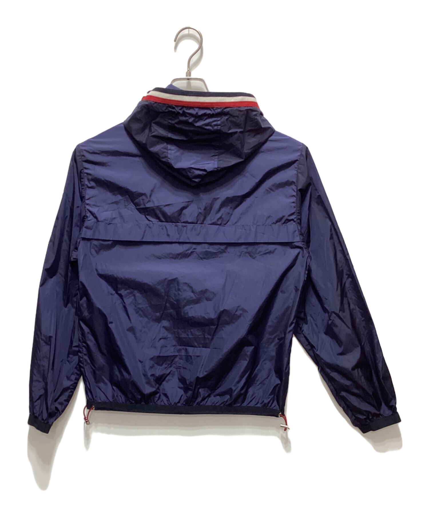 【未使用級】モンクレール ナイロンジャケット 総柄 ネイビーブルー系 中古・古着通販】MONCLER (モンクレール) ANTON ナイロンジャケット