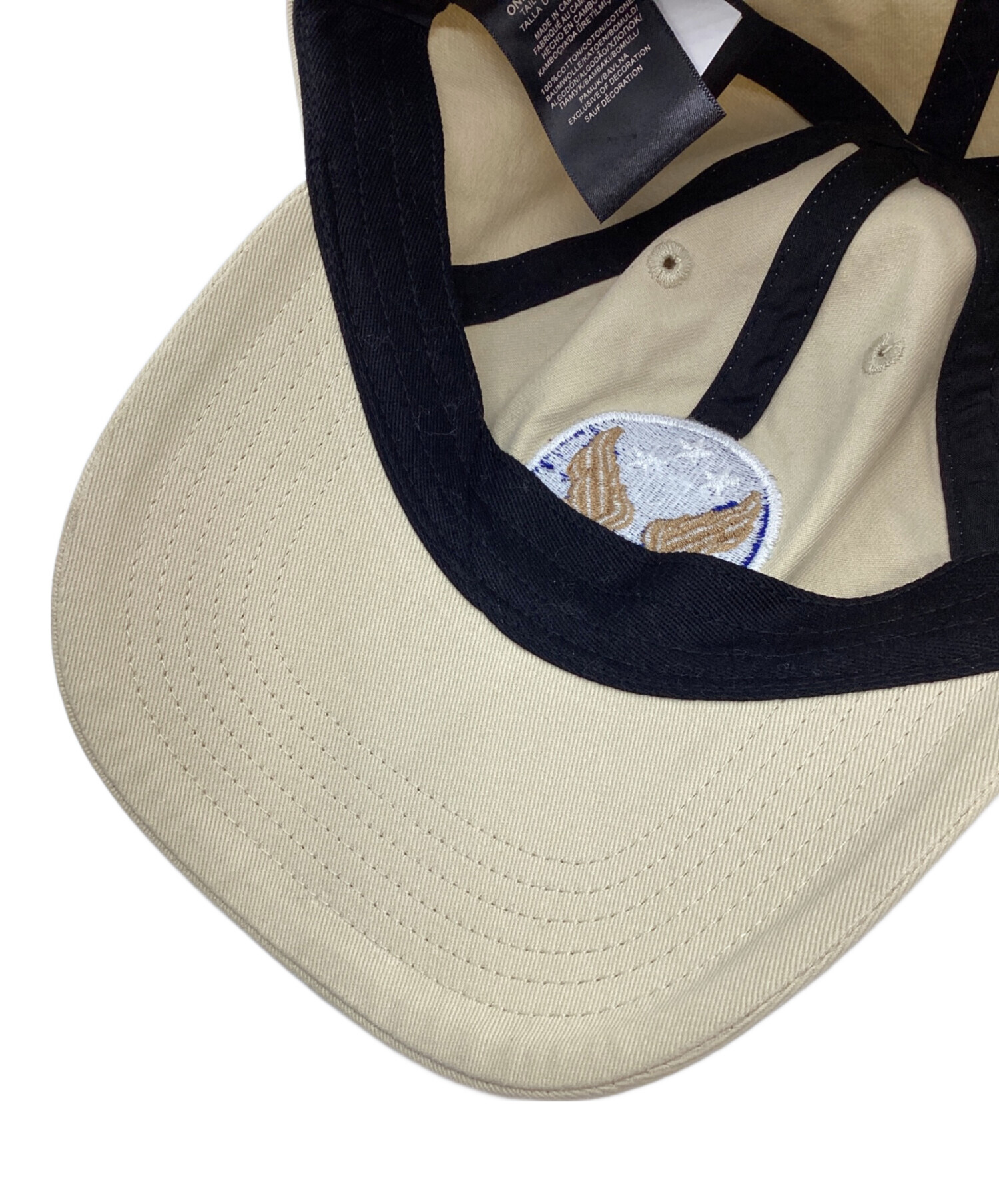 中古・古着通販】RRL (ダブルアールエル) ロゴキャップ ホワイト