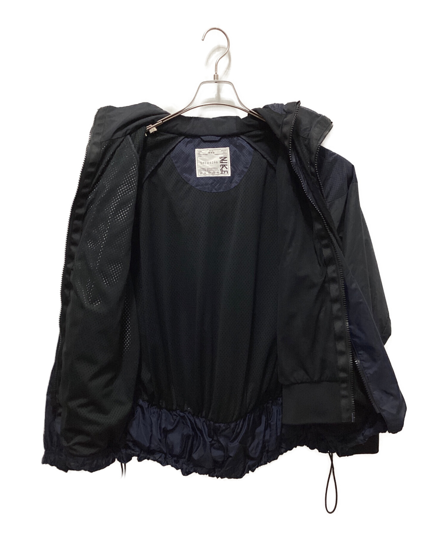【送料込み】NIKE×sacai　アノラック サイズМ 中古・古着通販】NIKE (ナイキ) sacai (サカイ) HOODED ANORAK