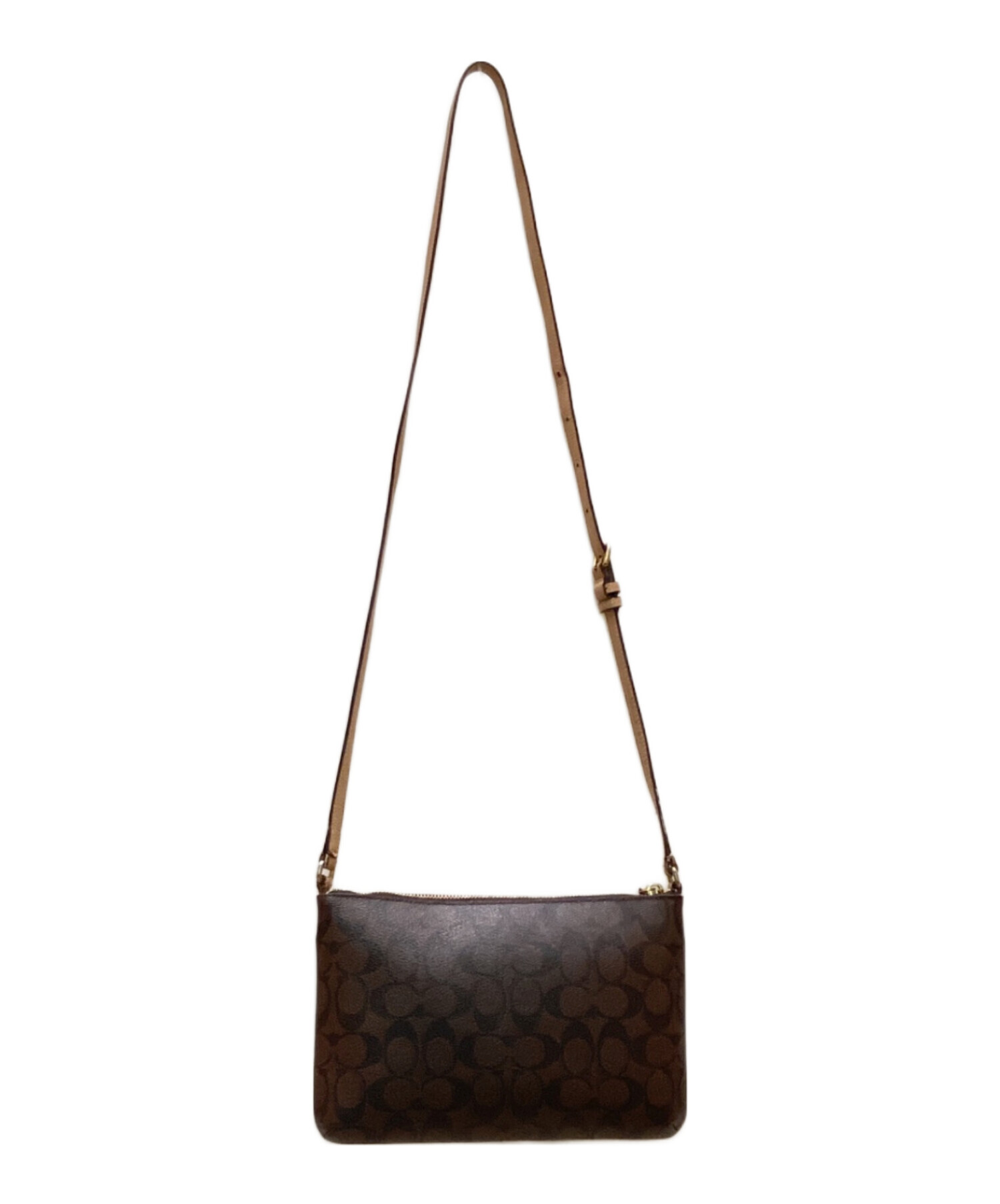 中古・古着通販】COACH (コーチ) シグネチャーショルダーバッグ