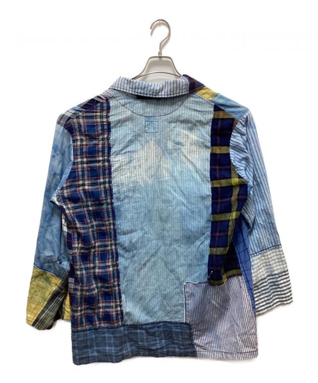 Porter Classic ハンドワークネルシャツジャケット　サイズ2 中古・古着通販】Porter Classic (ポータークラシック) ハンドワーク